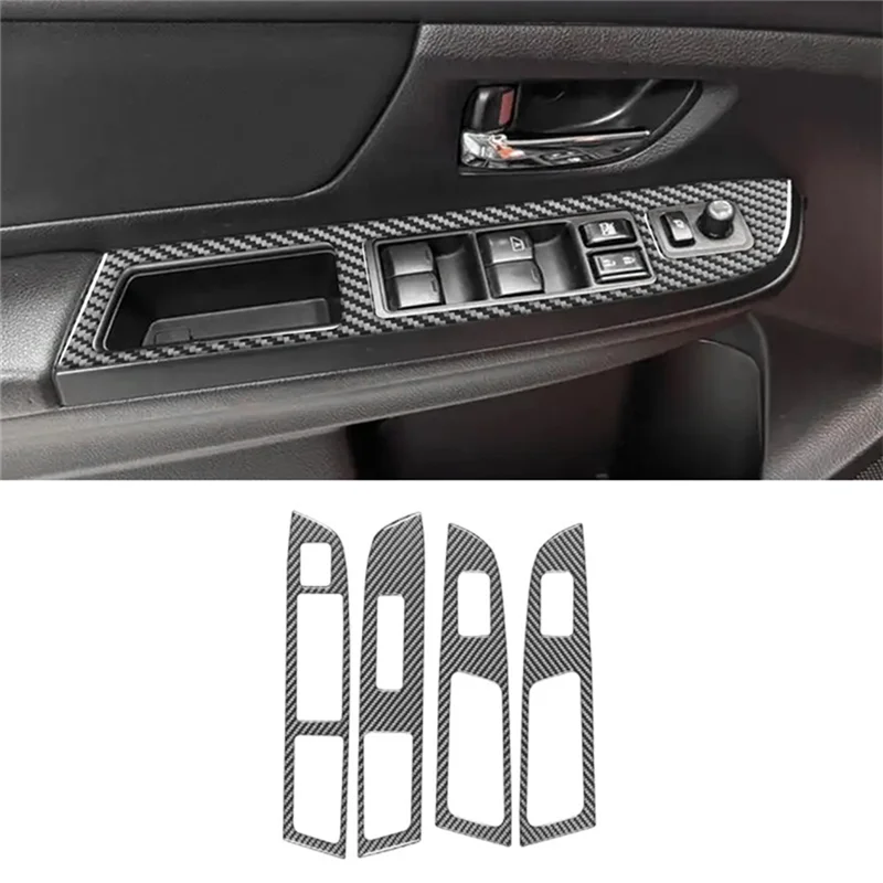 Panel puerta Subaru Impreza 2012-2016 carbono - imagen 3