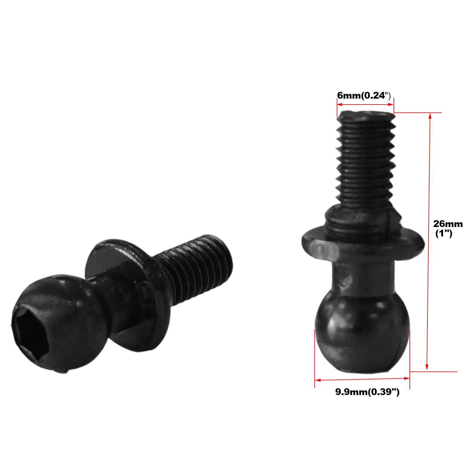 Soporte de montaje de luz trasera con cabeza de bola, accesorio de tornillo para VW Transporter T5 T6 Caddy Amarok Passat B9 - imagen 2