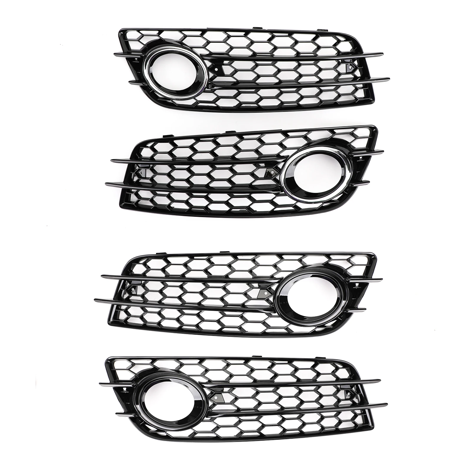 Rejilla antiniebla de estilo panal para Audi A4 y S4