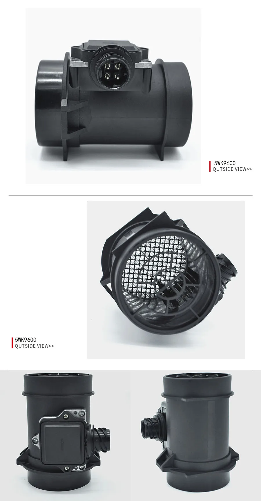 Detalle conexiones sensor MAF