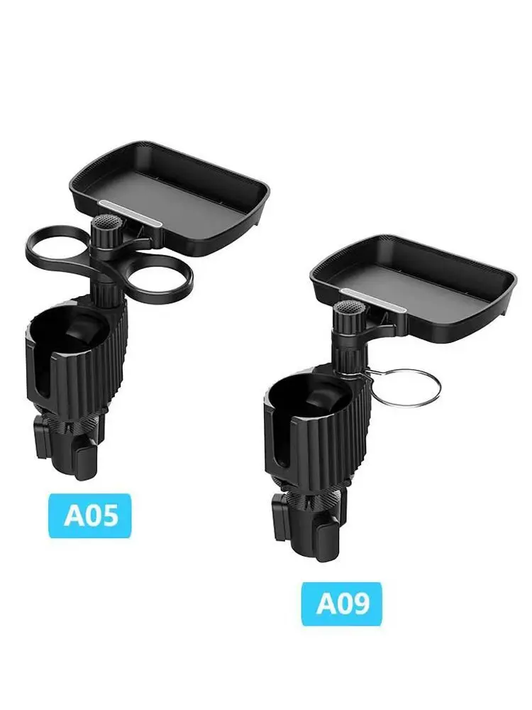 Soporte de vaso térmico para coche con mesa giratoria plegable - imagen 4
