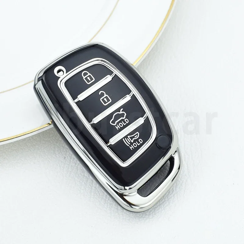 Carcasa de TPU para llave inteligente Hyundai de 4 botones - imagen 5