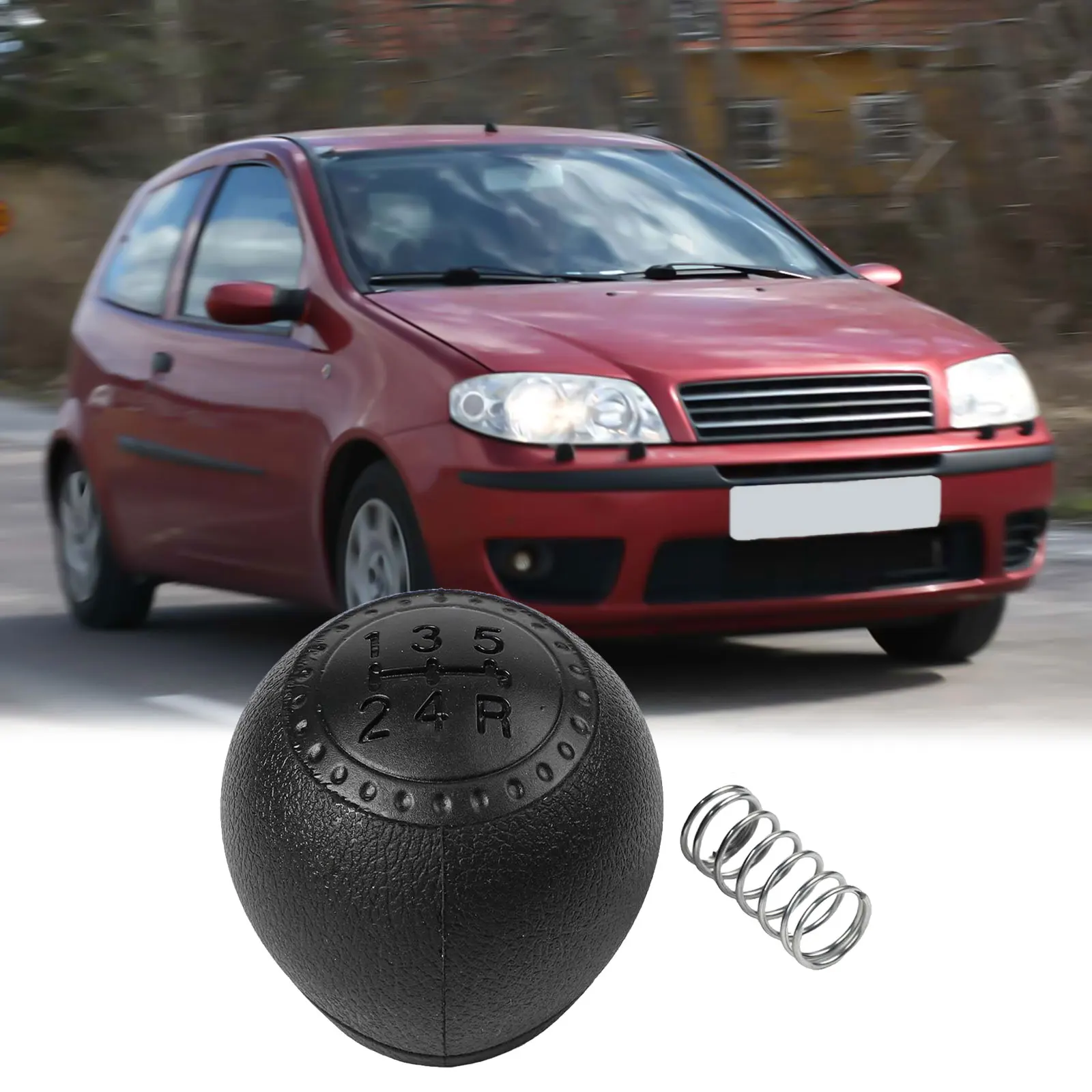Perilla de cambio 5 velocidades con resorte Fiat Punto 188