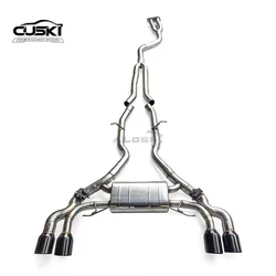Silenciador de escape trasero inox para BMW X3M/X4M 3.0T F97/F98