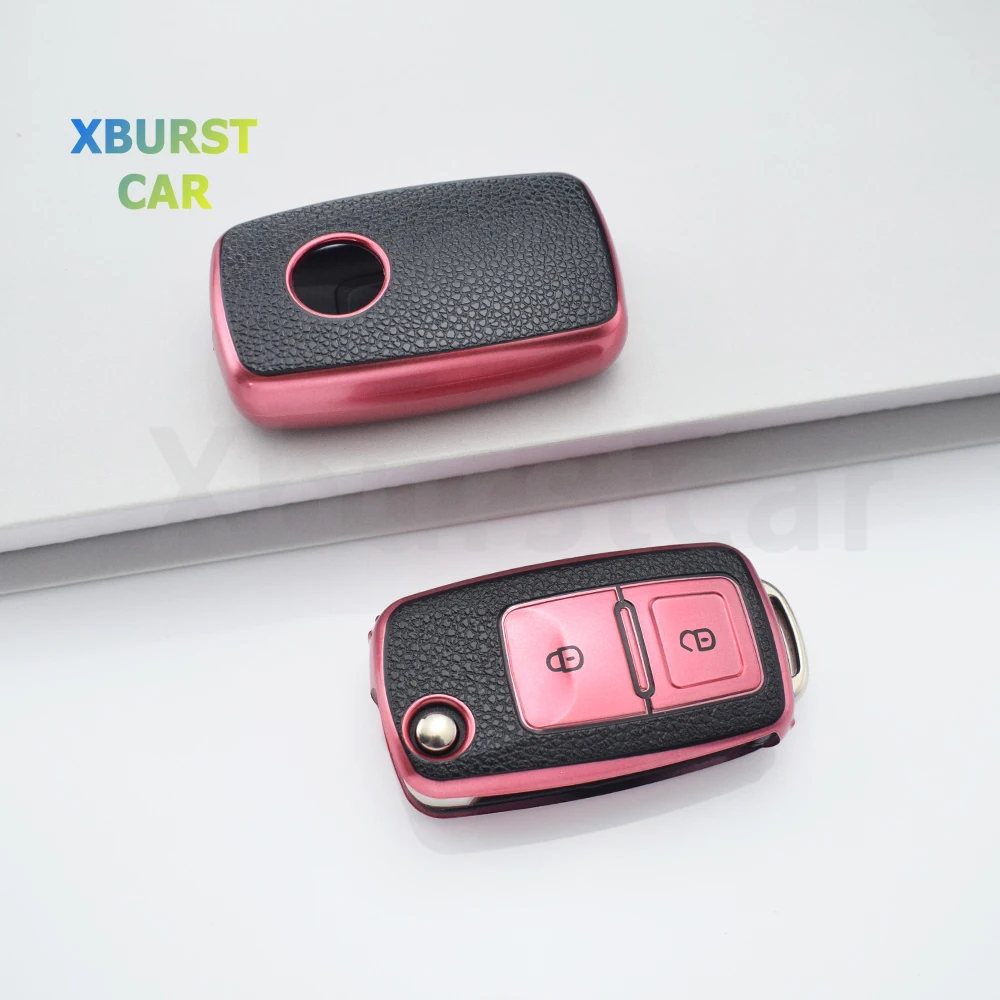 Carcasa llave TPU para VW Golf 4/5/6 y Seat/Skoda