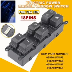 93570-1W157 Interruptor elevalunas Kia Rio III (UB), lado conductor