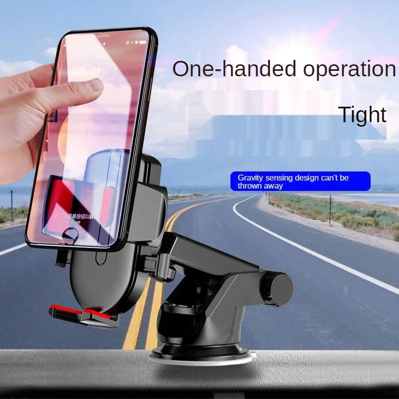 Soporte móvil coche universal con ventosa y brazo telescópico