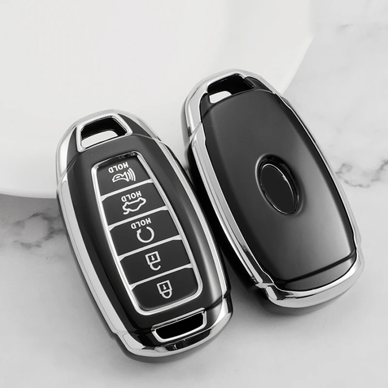 Carcasa de llave Hyundai i30, iX35, Santa Fe y Kona - imagen 4