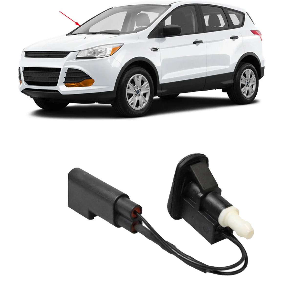 Boquilla lavaparabrisas calefactada Ford Escape/Kuga 2013-2019 - imagen 3
