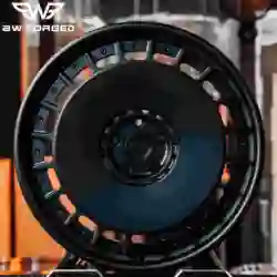 Llantas forjadas negras monobloque para Lamborghini Revuelto