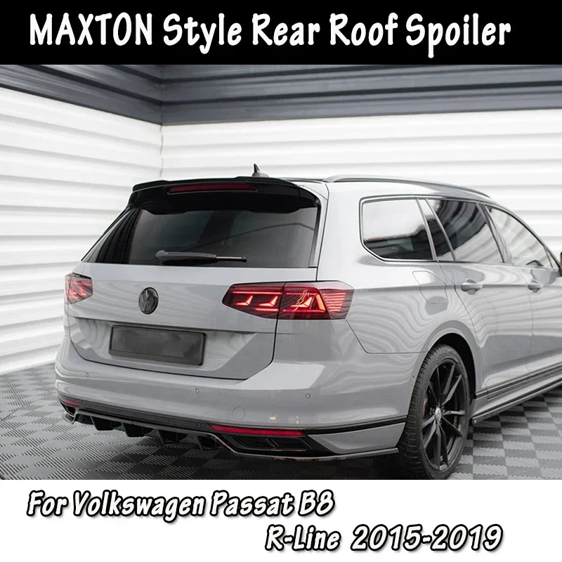 Alerón de techo Maxton estilo R-Line para Volkswagen Passat B8