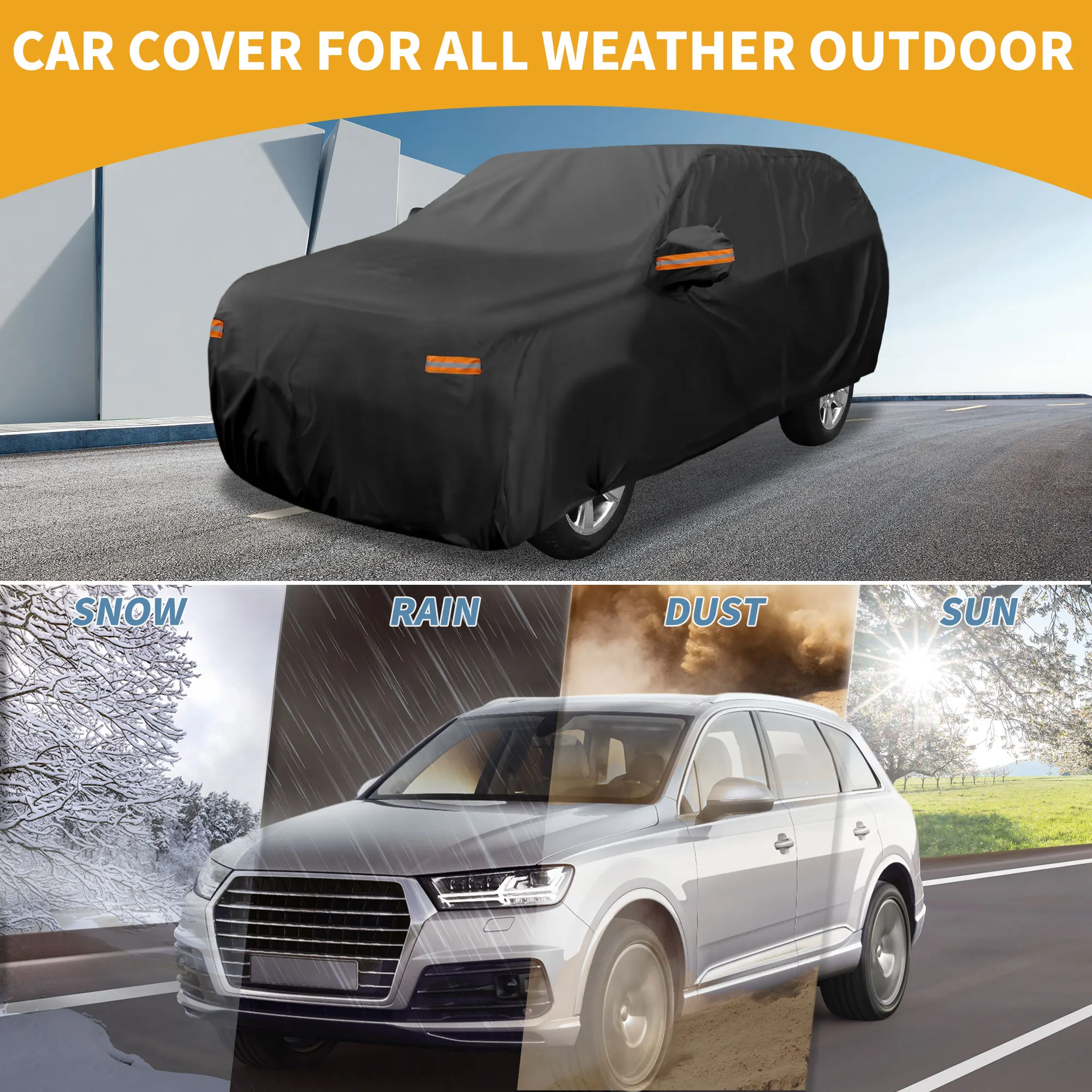 Funda de coche UXCELL impermeable para Ford Expedition - imagen 2