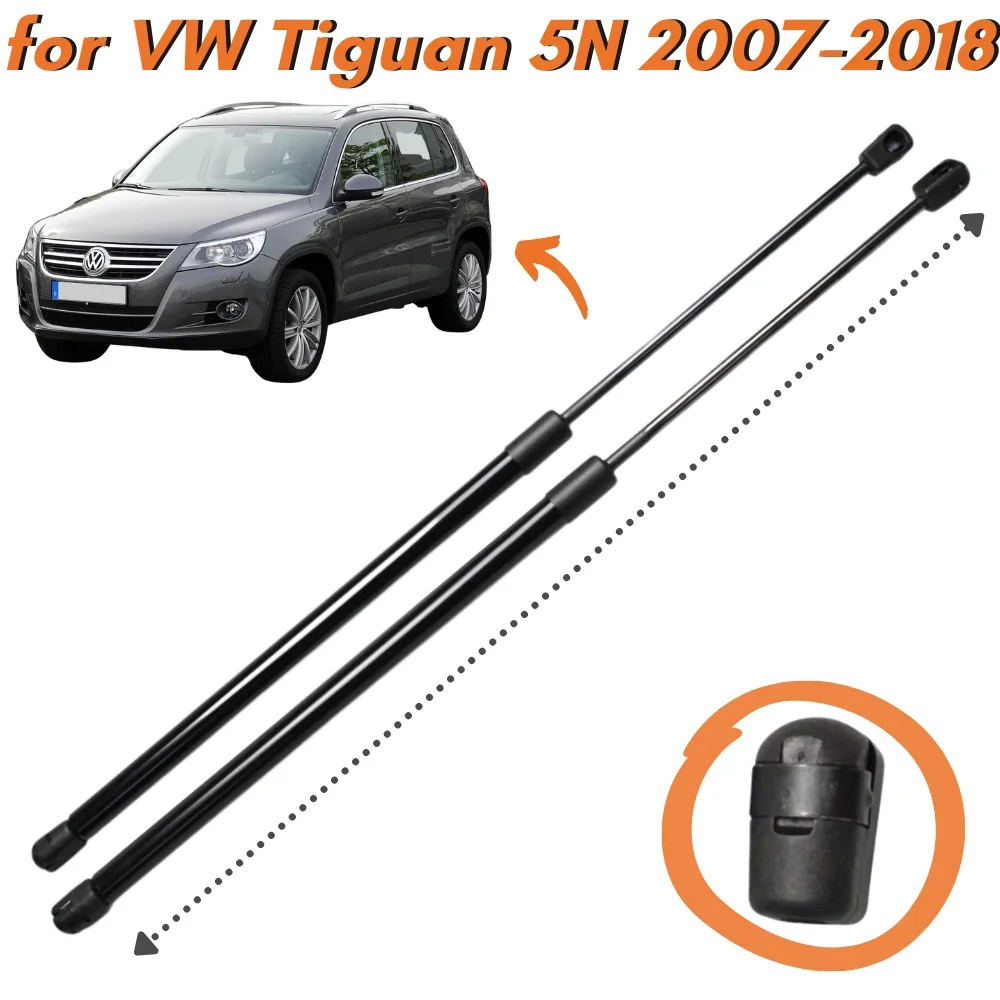 Puntales de gas para maletero en carbono – Volkswagen Tiguan 5N