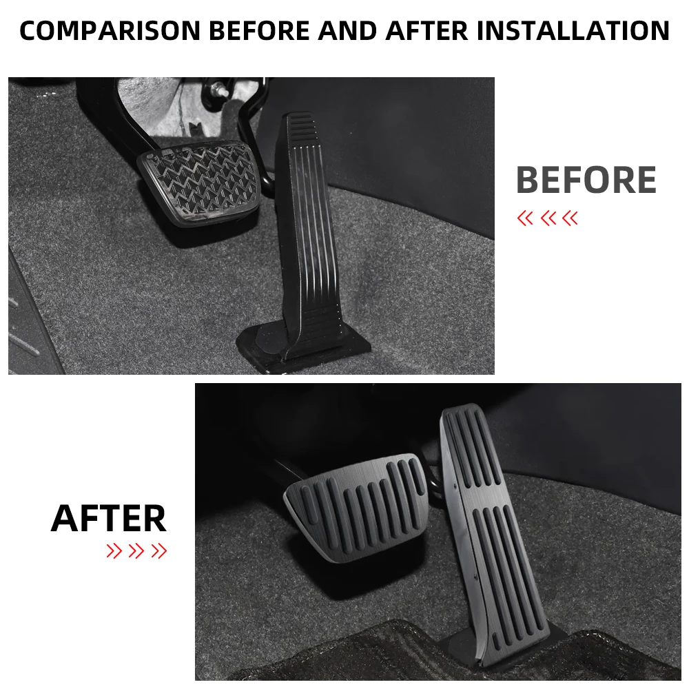 Cubiertas antideslizantes para freno y acelerador Toyota RAV4 XA50 - imagen 4