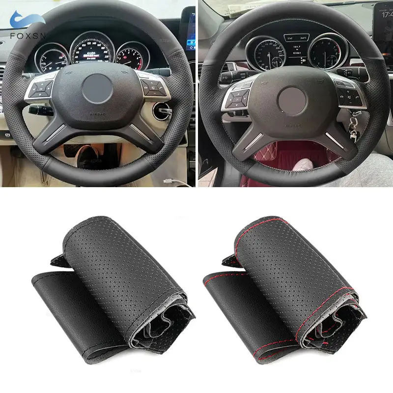 Cubierta de cuero para volante Mercedes Clase C W204 y Clase G W463