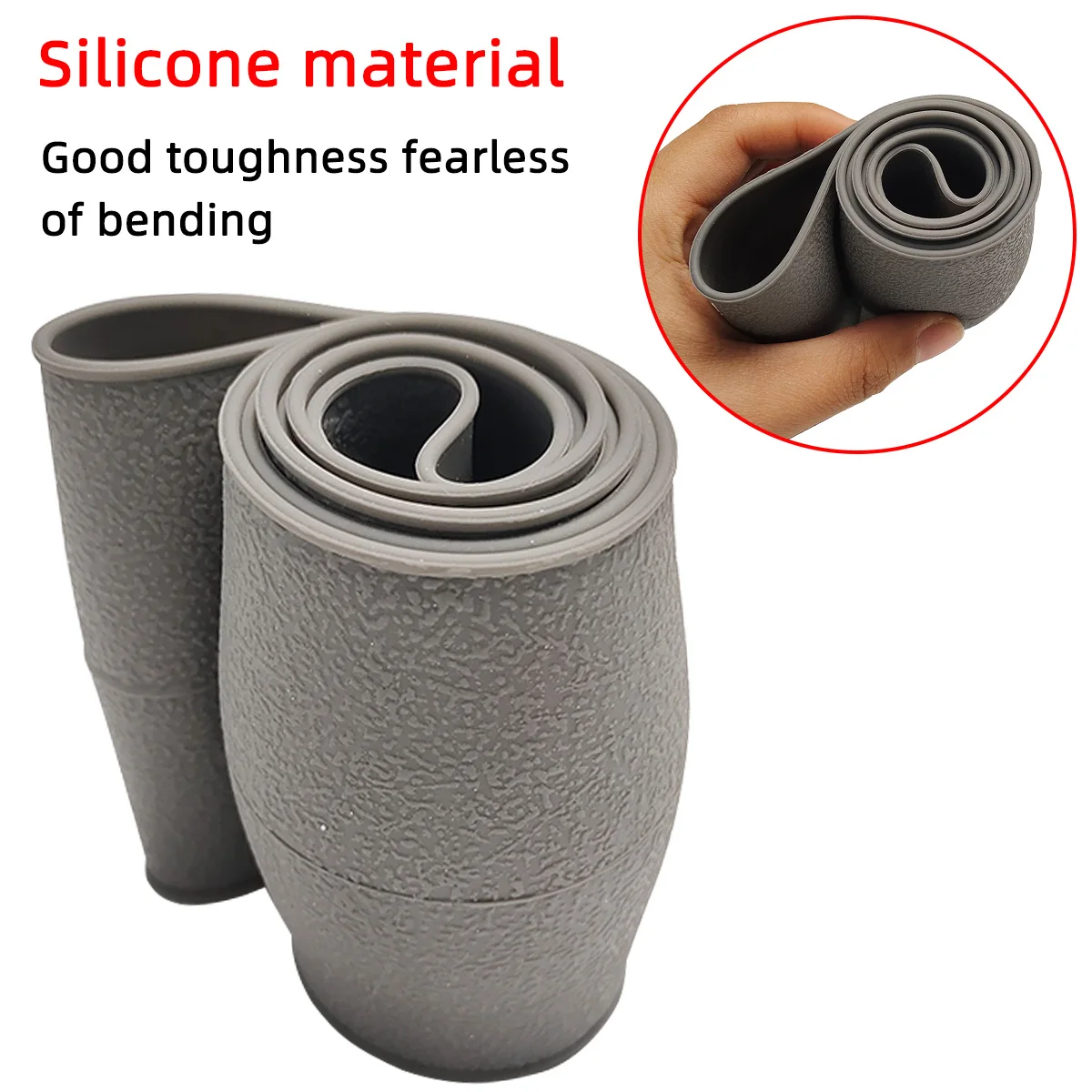 Funda de volante universal de silicona - antideslizante 36-42cm - imagen 2