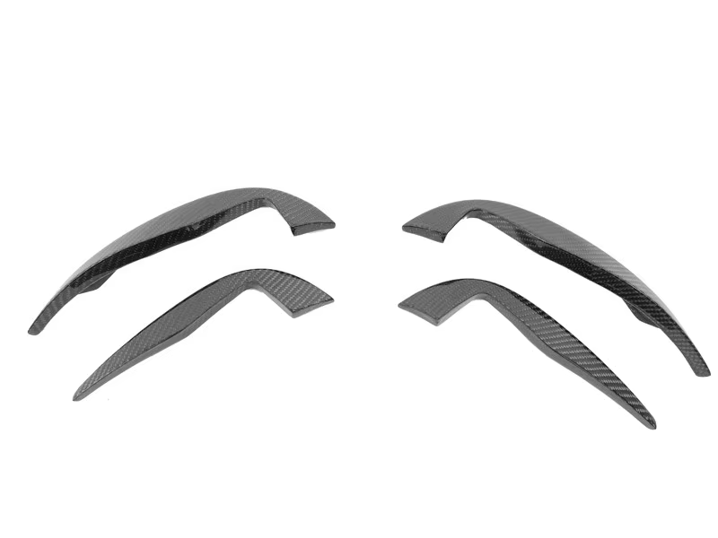 Canards de fibra de carbono para parachoques delantero Audi TT RS MK3 2015-2019 - imagen 4