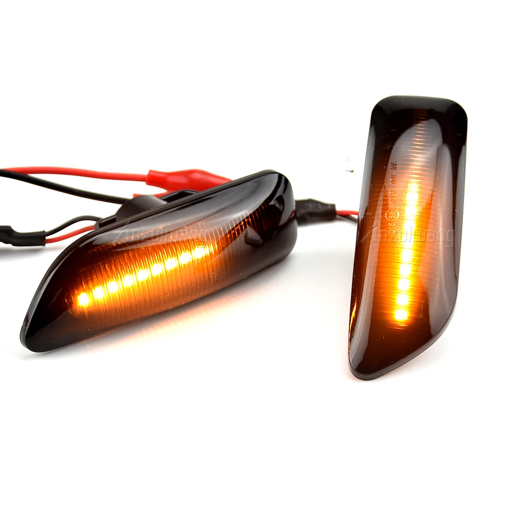Intermitente LED dinámico espejo lateral Volvo XC90 S80 XC70 V70 S60 2001-2009 - imagen 5