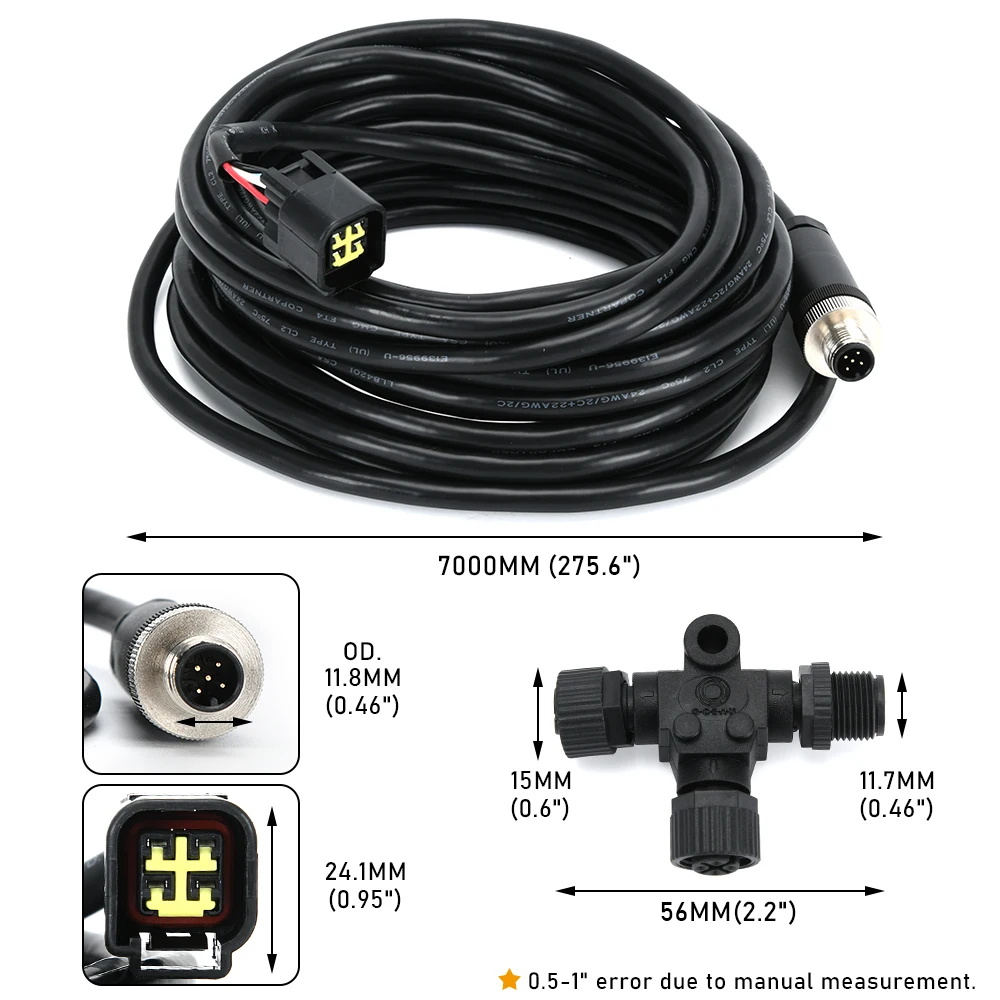 Cable interfaz NMEA 2000 Yamaha compatible fueraborda 2006-2023 - imagen 5