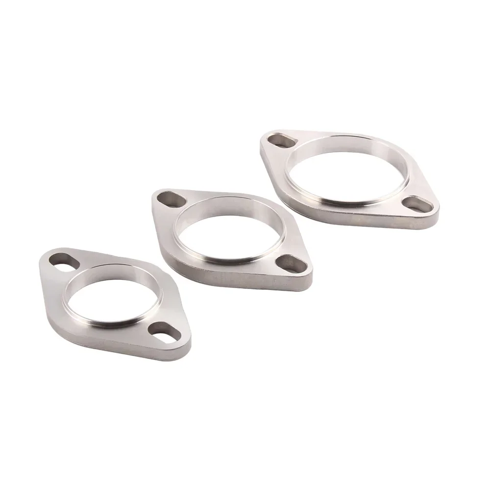 Silenciador de escape de acero inoxidable 52 mm con brida soldable - imagen 2