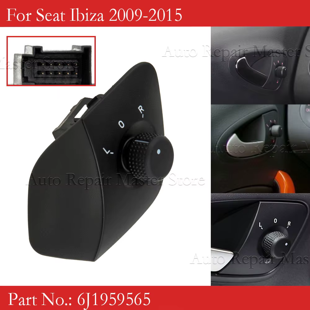 Perilla ajuste espejo lateral SEAT Ibiza 6J1 959 565 - imagen 2