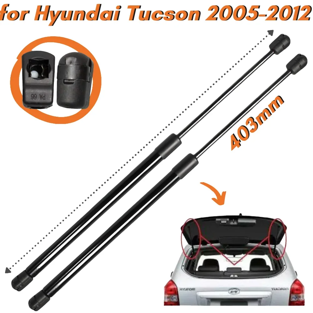 Amortiguadores luna trasera Hyundai Tucson JM 2005-2012