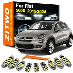 ZITWO Kit de luces LED interiores para Fiat 500X (2015-2024)