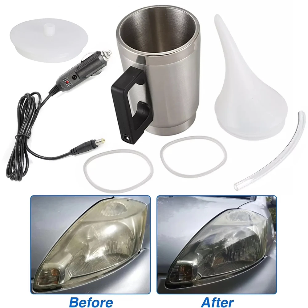 Kit de restauración de faros con calentador eléctrico