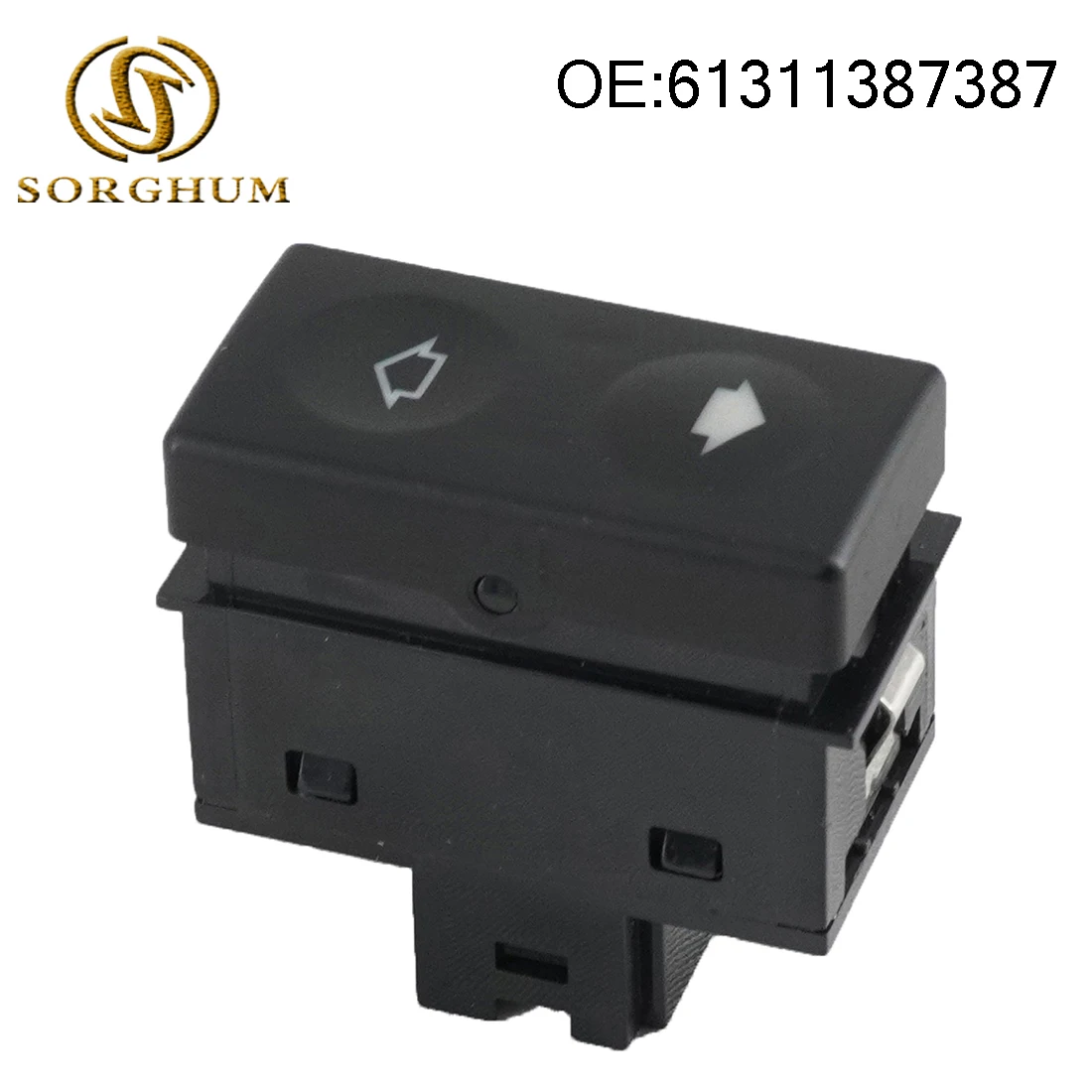 BMW 61311387387 Interruptor elevalunas negro para E36 318i