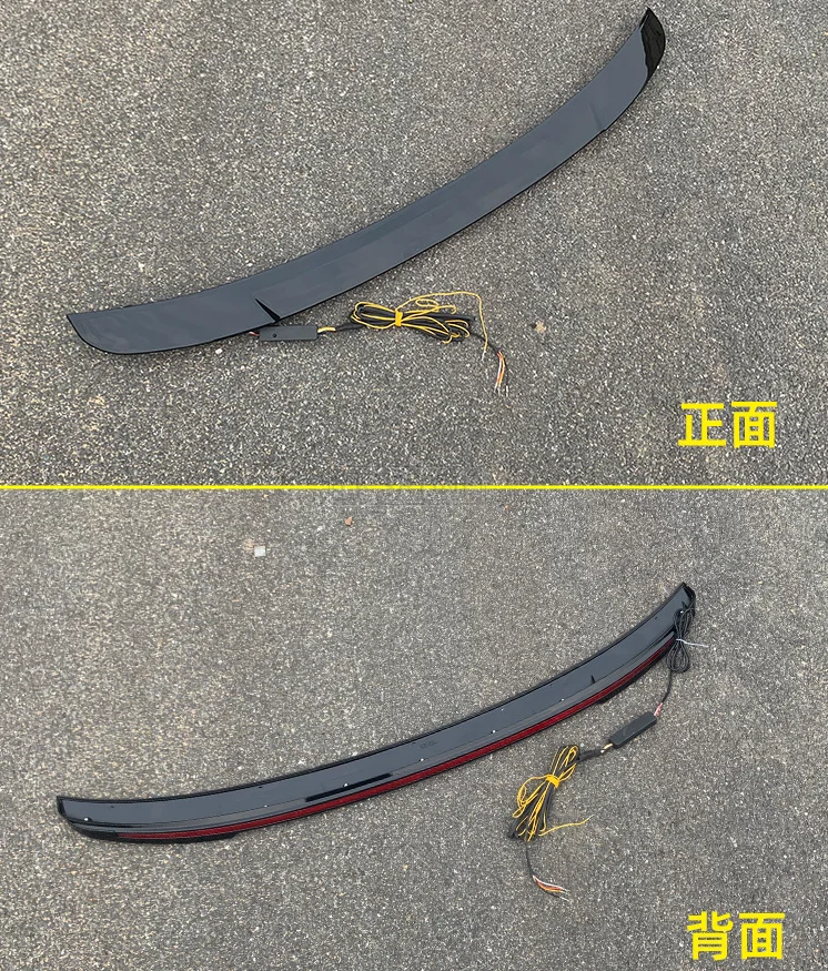 Spoiler trasero ABS negro brillo para VW Passat B8 2017-2019 - imagen 5