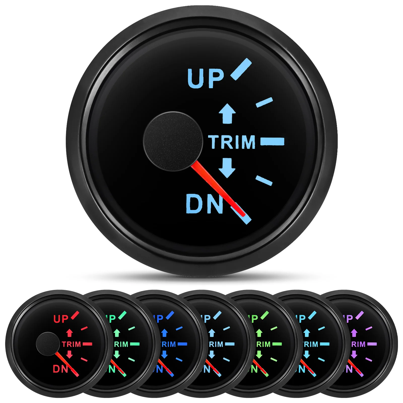 Indicador de trim 52 mm para motor fueraborda estanco - imagen 4