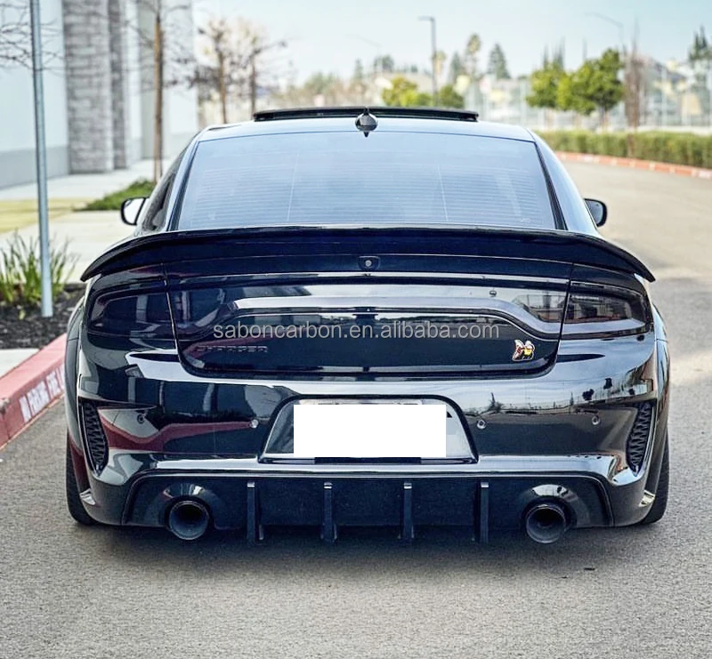 Alerón Ducktail fibra de carbono para Dodge Charger 2015-2021 Redeye - imagen 5