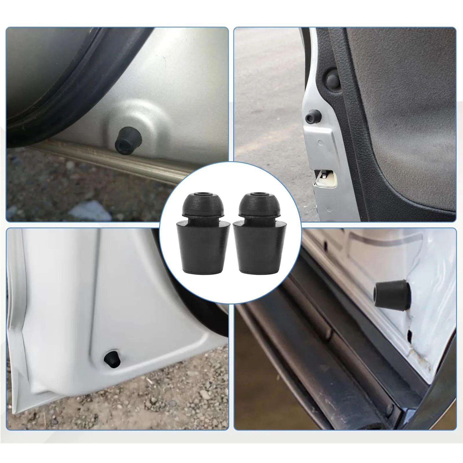 Topes de goma para puertas de coche Hyundai Elantra, Sonata y Accent - imagen 5