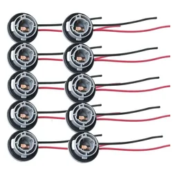 Adaptador portalámparas P21W BA15S para bombillas LED coche