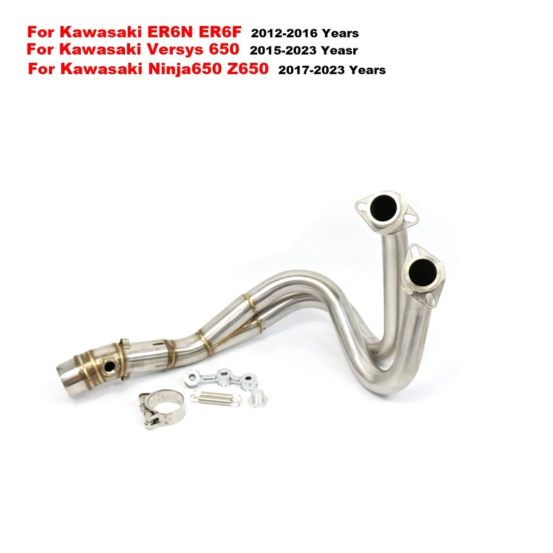 Silenciador escape Kawasaki 51 mm para ER-6N, ER-6F, Versys y Z650