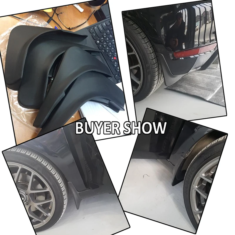 Juego de guardabarros moldeados para Volkswagen Golf VI 2009-2012 - imagen 5