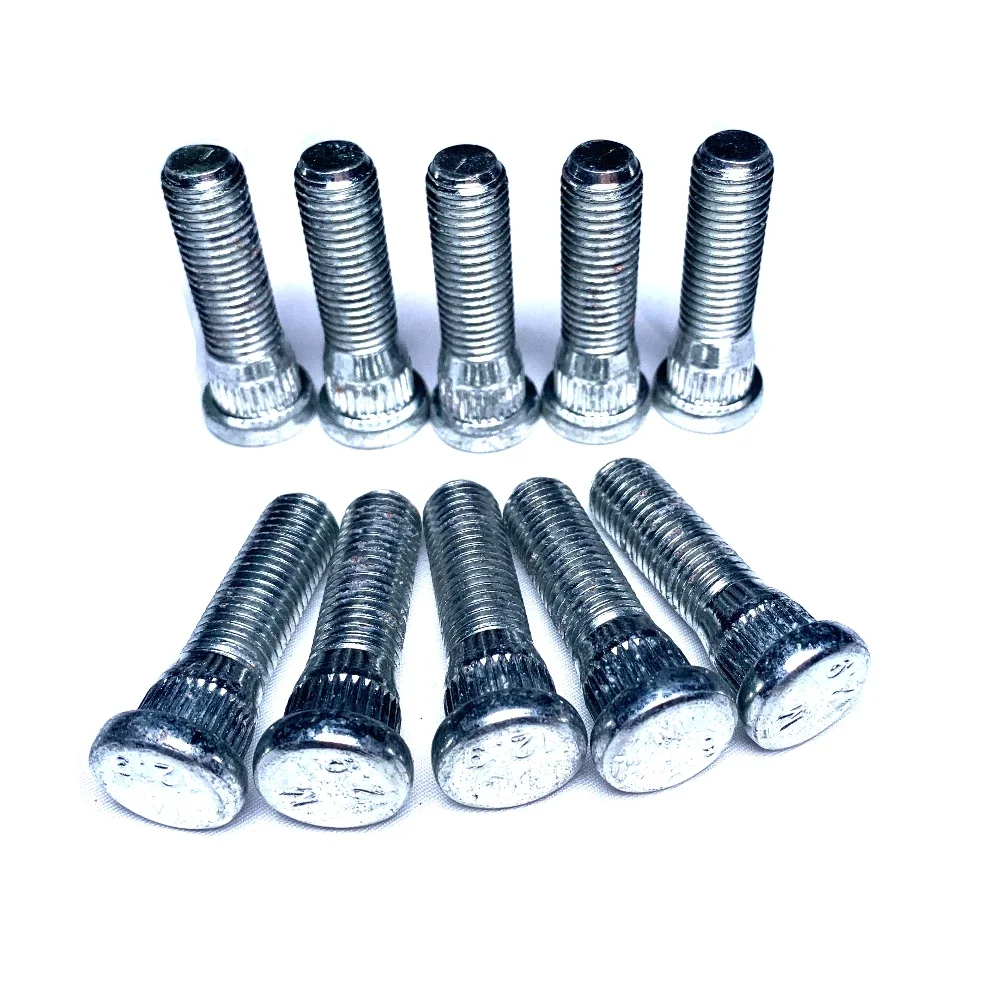 Perno de rueda estriado M12x1,5 x 48 mm grado 12.9