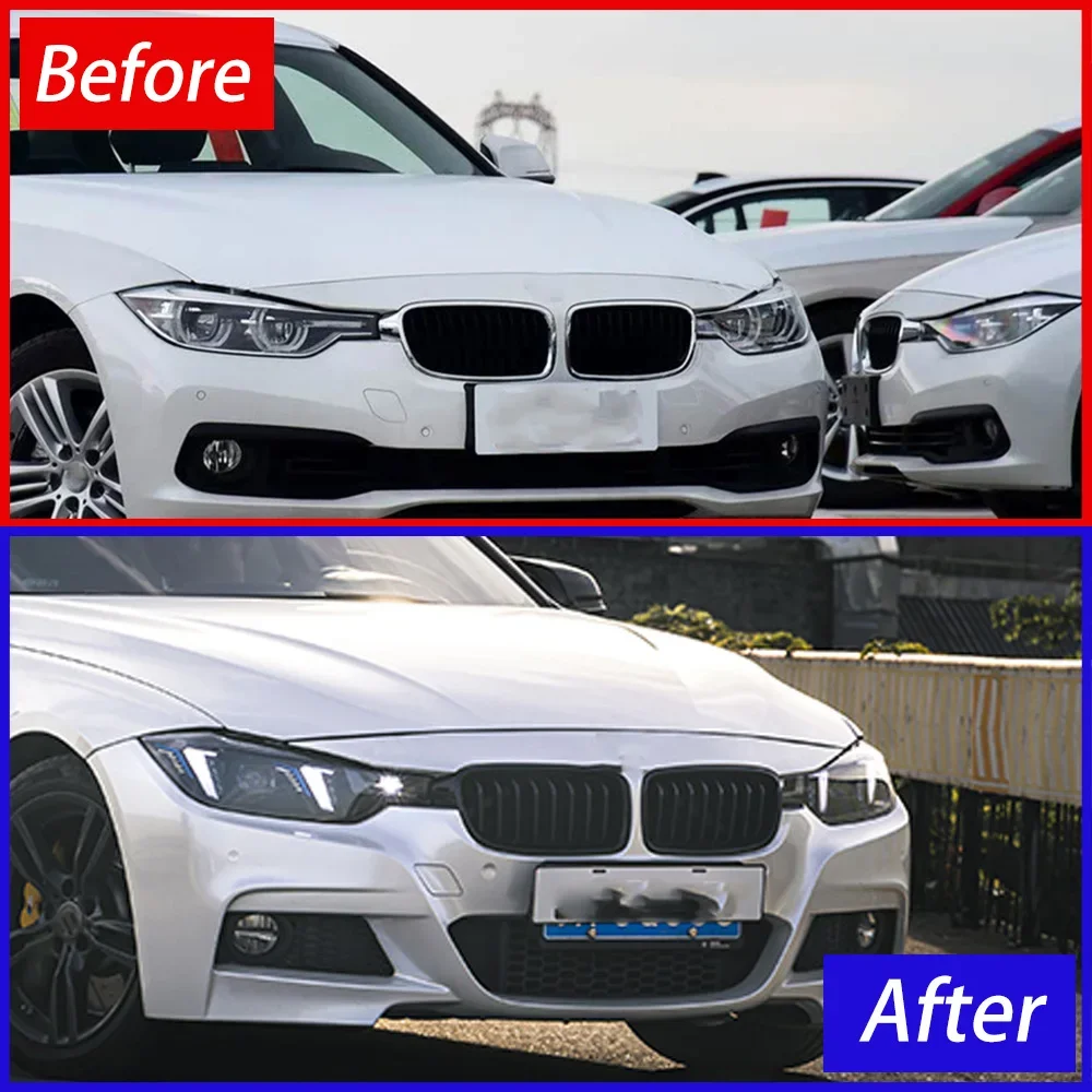 Para Bmw Serie 3 F30 F35 320I 325I 330I 2013-2018 montaje de faros automáticos actualización accesorios de lente de proyector Led de alta calidad - imagen 3