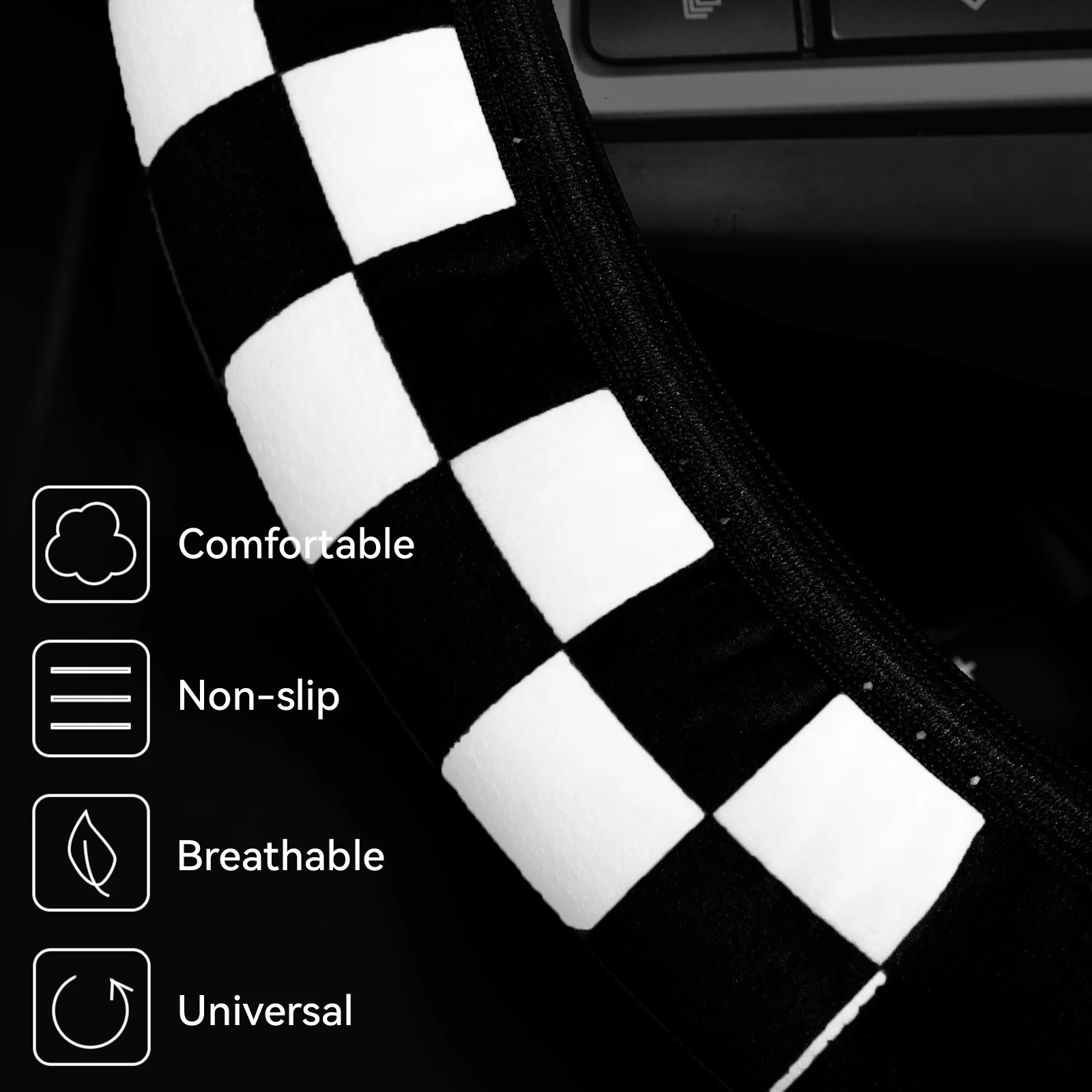 Cubierta de volante felpa antideslizante 38 cm para mujer - Invierno - imagen 3