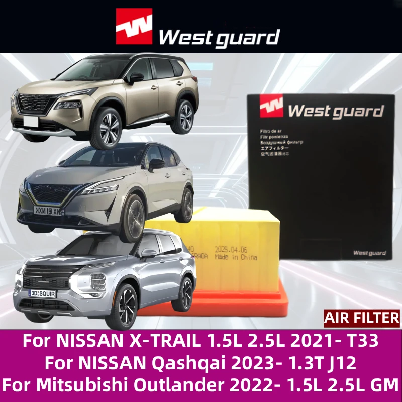 GM WESTGUARD MA2240 filtro de aire para Nissan X-Trail T33