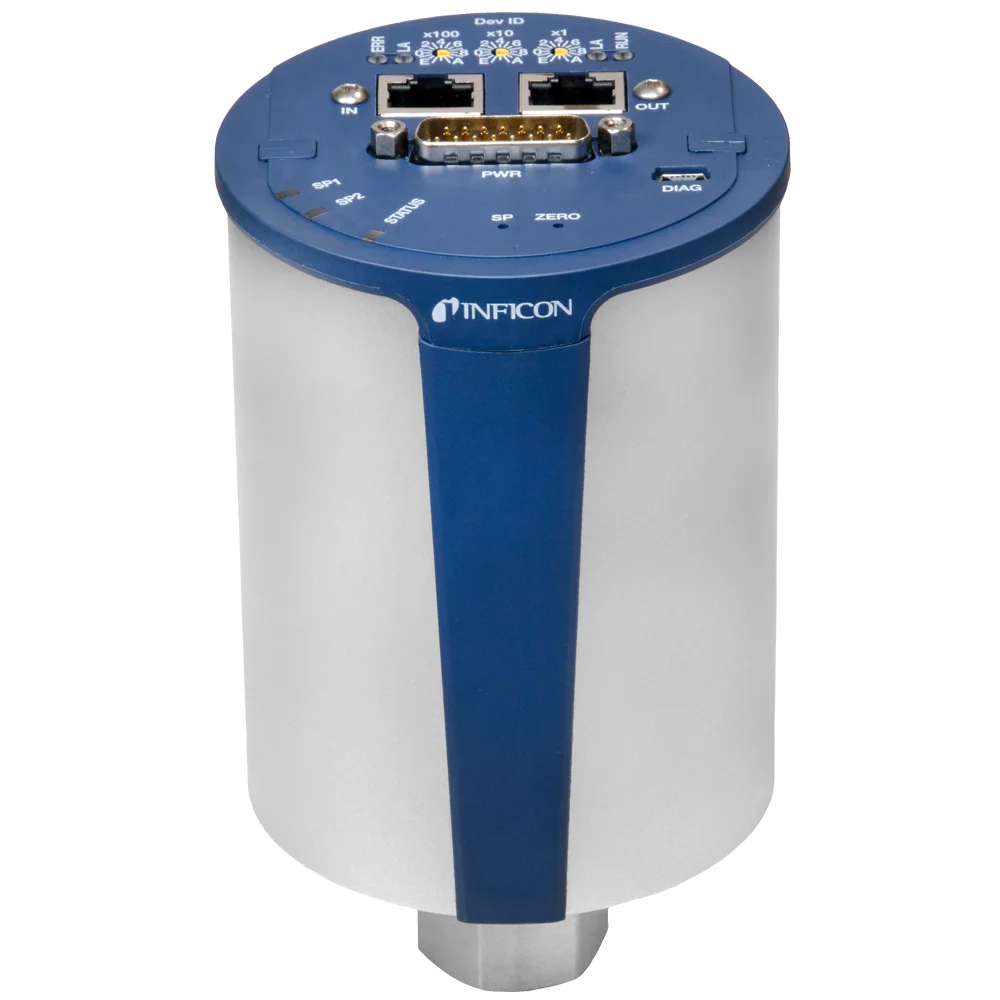 Inficon 0.1 Torr Sky CDG045D Medidor de diafragma de capacitancia con control de temperatura, 8 VCR hembra, 2 puntos de configuración, EtherCAT. - imagen 3