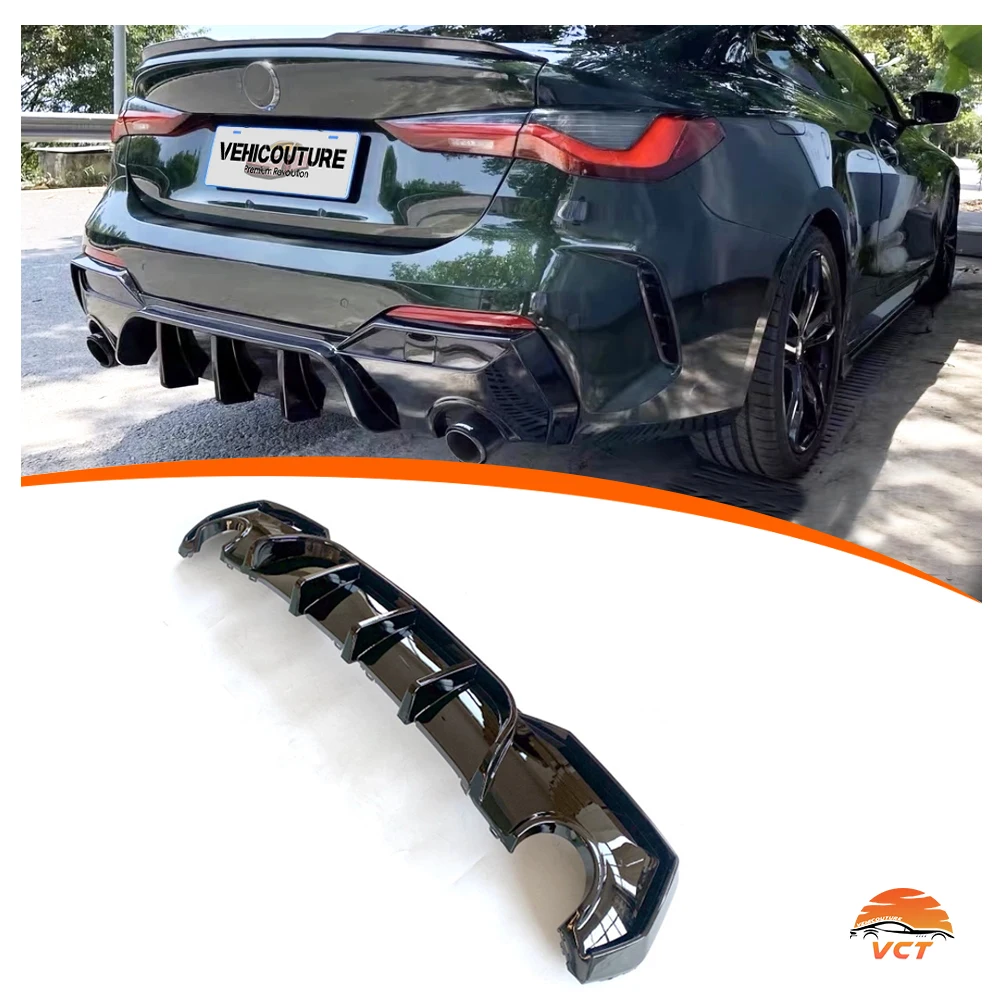 Difusor trasero deportivo para BMW M4 G82 y M3 G80 - imagen 5