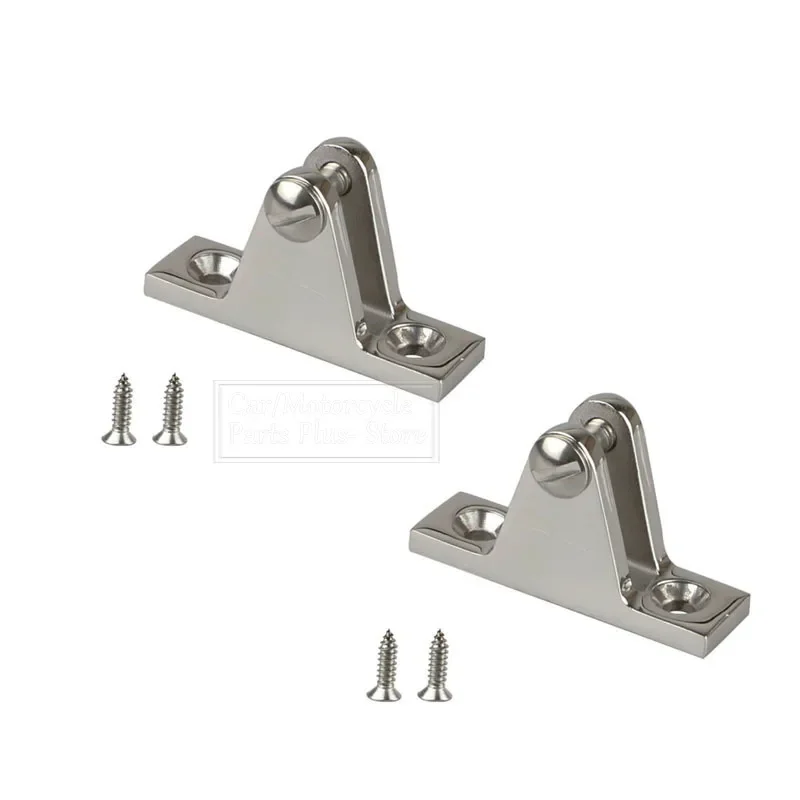 Juego de herrajes marinos Bimini Universal 3 arcos acero 316 bisagra