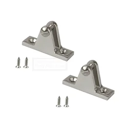 Juego de herrajes marinos Bimini Universal 3 arcos acero 316 bisagra