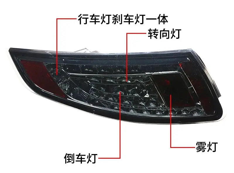 Luz trasera LED Porsche 997 2005-2008 ahumada - imagen 4