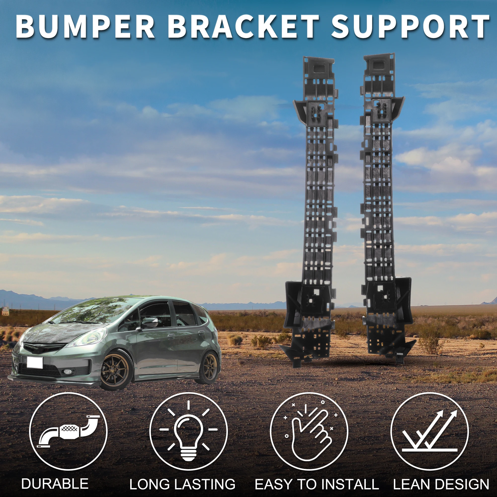 Soporte Parachoques Honda Fit 2009-2013 - imagen 2