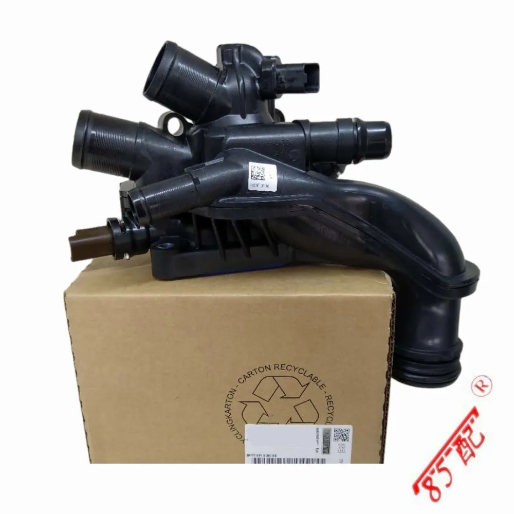 Termostato refrigerante Original para coche, carcasa para Peugeot 208, 308, 3008, 5008, Citroen ds3, ds4, ds5, c4, Picasso, 1,6, Thp, 9808647180 - imagen 4
