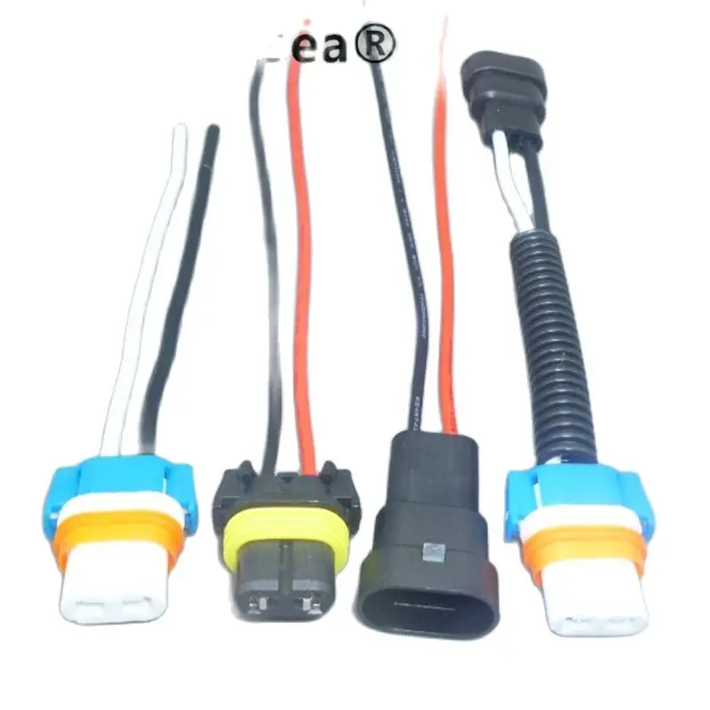 Detalle del conector para faro o luz antiniebla