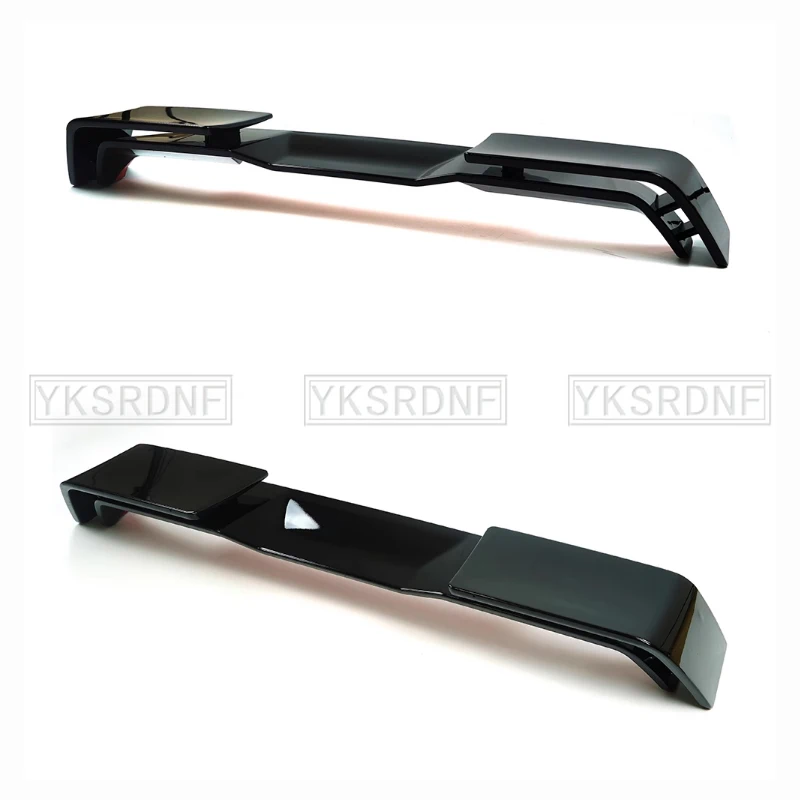 Para Land Rover Defender alta calidad ABS negro maletero trasero labio techo alerón divisor ala superior 2020 2021 2022 2023 - imagen 4