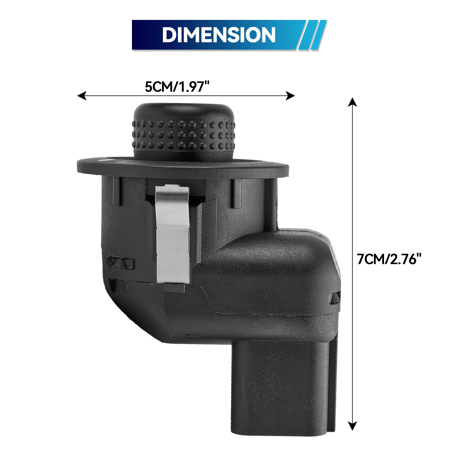 8200676529 Interruptor espejo eléctrico Renault Clio IV, Modus y Captur - imagen 3